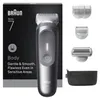 Braun Series 7 BG7550, Mokry & Suchy, Bateria, Szary Podgląd zdjęcia produktu 1