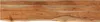 A close-up view of a wooden shelf with a live edge. Náhled obrázku produktu