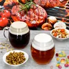 6 szklanek do piwa o pojemności 0,5 litra z reliefem piłki Podgląd zdjęcia produktu 3