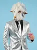 Mr Shiny Silver kostium dla mężczyzn Opposuits™ w kolorze Podgląd zdjęcia produktu 5