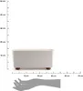 HowHomely | Pflanzkübel Salvia Texelle, Beige - 28,5 x 17 Produktbild-Vorschau 3