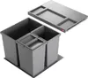 Système Hailo Allegro 3 bacs à déchets, poubelle de cuisine Voir les images du produit 1