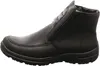 A side view of a black leather boot on a white background. Náhľad obrázku produktu