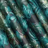 Rideau sur ruban noir Vert 140x270 cm Feuilles botaniques Voir les images du produit 5