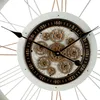 GILDE Wanduhr rund Kello weiß H. 73 cm, 60419 Produktbild-Vorschau 2