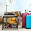 Porte-bagages Relaxdays, pliable, en bambou, H x l x P : 59 Voir les images du produit 2