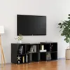 vidaXL TV-kast, hoogglanz zwart, 104x30x52 cm, houtvezel Productafbeelding-voorbeeld 2