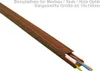 Kabelkanal 20x10 mm Merbau/Teak Holzoptik – selbstklebend – Produktbild-Vorschau 2
