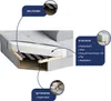 A cutaway view of a sofa showing its internal construction and materials, with callouts and labels. Produktbild-Vorschau