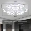 100W Herzform LED Deckenleuchte mit RGB Farbwechsel Lamp, Produktbild-Vorschau 9