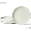 Teller set 4er Ø21 cm Keramik Dessertteller Essteller Produktbild-Vorschau 1