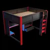 Hoogslaper 140 x 200 cm met RGB-LED-verlichting, gaming Productafbeelding-voorbeeld 10