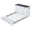 Merax Lit escamotable mobile 140x200 avec étagère de tête, Voir les images du produit 10