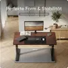 DESKSPACE Tischplatte 2,5 cm Extra-Dick – Mahagoni Produktbild-Vorschau 3