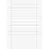 A sheet of lined paper with holes for a binder. Náhľad obrázku produktu