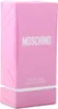 A pink box of Moschino perfume. Podgląd zdjęcia produktu