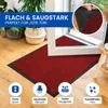 Gentle North Hochwertige Fußmatte rot 60x80 groß für Innen Produktbild-Vorschau 2
