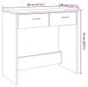 vidaXL Scrivania in legno vecchio 80x40x75 cm Materiale a Anteprima dell’immagine prodotto 8