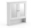 Wisząca szafka łazienkowa z lustrem LUMA, 56 x 13 x 58 cm Podgląd zdjęcia produktu 1