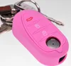 Auto Schlüssel Silikon Schutz Hülle + Schlüsselband Rosa Produktbild-Vorschau 4