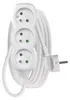 Prodlužovací kabel 3 m / 3 zásuvky / bílý / PVC / 1 mm2 Náhled obrázku produktu