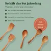 Bikolo® Houten Keukengerei Set 10-Delig - Houten Spatel - Productafbeelding-voorbeeld 7