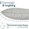 Coussin Beautissu Lounge Outdoor gris clair XLuna, 70 x 40 Voir les images du produit 4