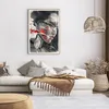 Gerahmtes Poster - Rahmen in heller Eiche - Frau Gesicht Produktbild-Vorschau 7