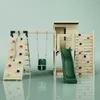OutdoorToys Spielturm Freja aus Holz in Grün Dunkelgrün, Produktbild-Vorschau 2