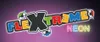 The image displays the logo and title of the Smoby FleXtreme Neon Rennbahn-Set, with stylized text and small toy cars. Náhľad obrázku produktu