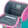 Close-up view of the interior of an open backpack, showing compartments and a clear pocket. Anteprima dell’immagine prodotto