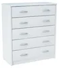 Kommode mit 5 Schubladen mit matter Oberfläche, Kommode Produktbild-Vorschau 2