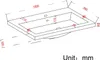 LOMAZOO Badezimmermöbel - Matt Schwarz - Badmöbel - 100 cm Produktbild-Vorschau 4