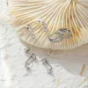 FUNEIA Ohrringe Set Silber 925 14K Vergoldet Zirkonia Produktbild-Vorschau 6