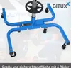 Bituxx Felgenbaum mit Rollen Stabiler Reifenständer für 4 Produktbild-Vorschau 3