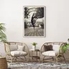 Gerahmtes Poster - Rahmen in heller Eiche - Ballerina Tanz Produktbild-Vorschau 6
