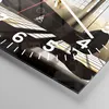 Wanduhr - Quadrat - Glasuhr - Airplain Hangar Flug Produktbild-Vorschau 5