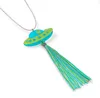 Calico Sun Halskette Alexa Spaceship - bunter Kinderschmuck Produktbild-Vorschau 3