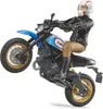 Bruder 63051 - Scrambler Ducati Desert Sled en Bestuurder Anteprima dell’immagine prodotto 6