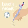 LEGAMI penna gel Lovely Friends HIPPO Colore di scrittura Anteprima dell’immagine prodotto 3