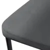 A close-up view of the seat of a gray chair. Náhled obrázku produktu