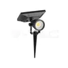 Schwarze Solar-Spike-Leuchte - IP65 - 2W - 40 Lumen - 3000K Produktbild-Vorschau 9