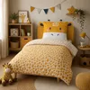 Kinder Bettwäsche Set 135x200 80x80 cm süße Giraffe Produktbild-Vorschau 1