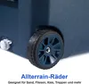 Brisby Kühlbox 45 l – Mit Rollen – 4 Kühlelemente – Blau Produktbild-Vorschau 13