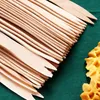 Forchette in legno per patatine fritte, 8,5 cm, 50 pezzi. Anteprima dell’immagine prodotto 6