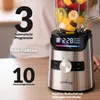 Potente frullatore a bicchiere Lehmann Senso 2000W in vetro Anteprima dell’immagine prodotto 5