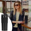 Termohrnček 400 ml, čierny, nerezový, nepriepustný, teplé a Náhľad obrázku produktu 6