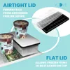 Silikon Eiswürfelform für 36 Eiswürfel mit Deckel Behälter Produktbild-Vorschau 4