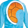 Close-up of the back of a blue costume with a shell design. Anteprima dell’immagine prodotto