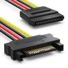 deleyCON SATA 3 Kabel Set 2x SATA III Kabel + Y Strom Produktbild-Vorschau 2